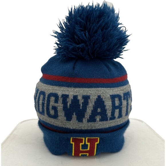 YOUTH SIZE HARRY POTTER HOGWARTS STOCKING CAP/HAT/WINTER VGC - Picture 1 of 5